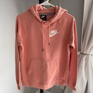 nike peach sweatshirt